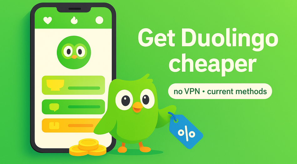 Duolingo Cheaper Without a VPN 2025