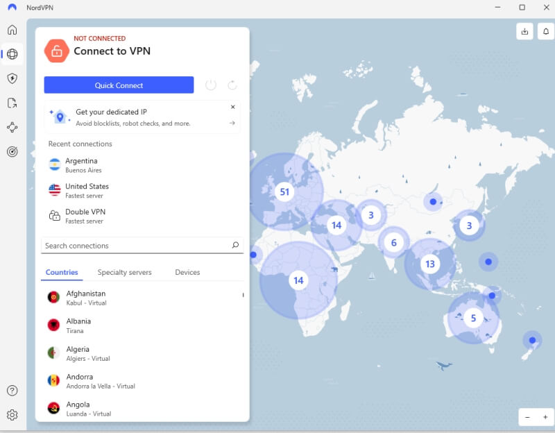 NordVPN Desktop App